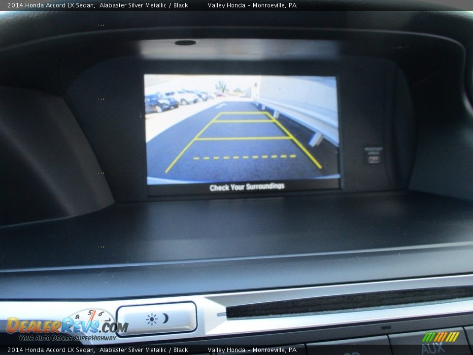 2014 Honda Accord LX Sedan Alabaster Silver Metallic / Black Photo #16