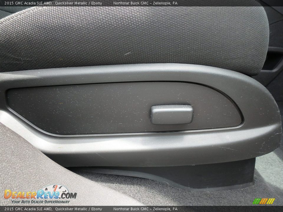 2015 GMC Acadia SLE AWD Quicksilver Metallic / Ebony Photo #8