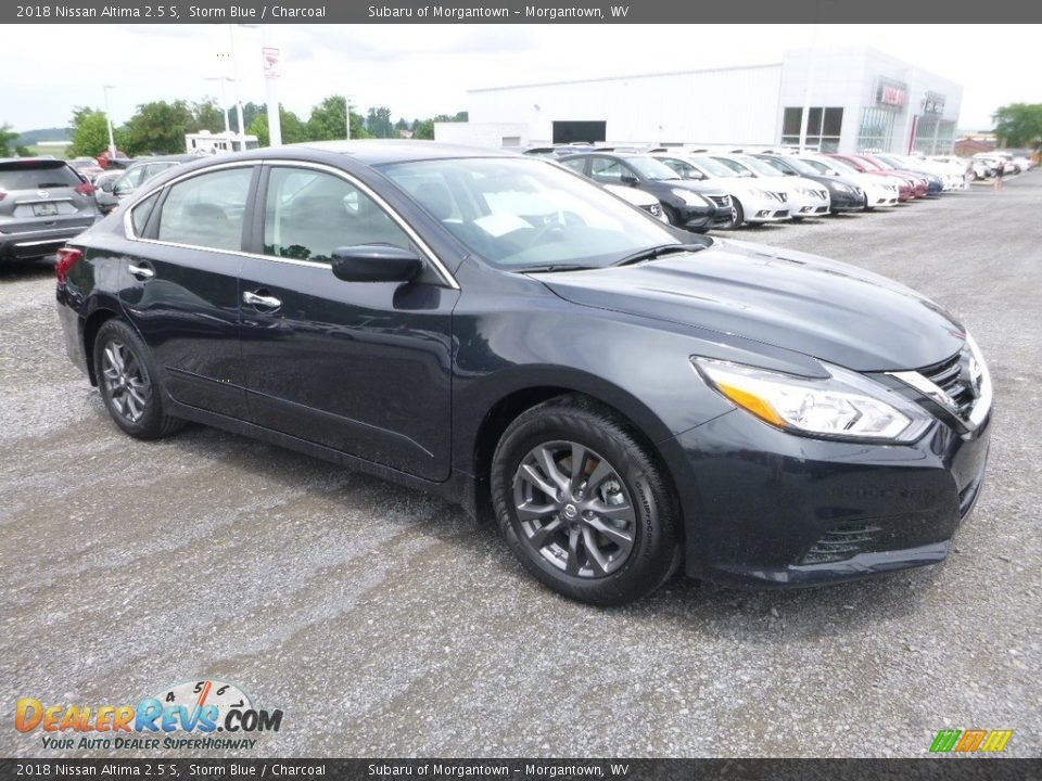 2018 Nissan Altima 2.5 S Storm Blue / Charcoal Photo #1
