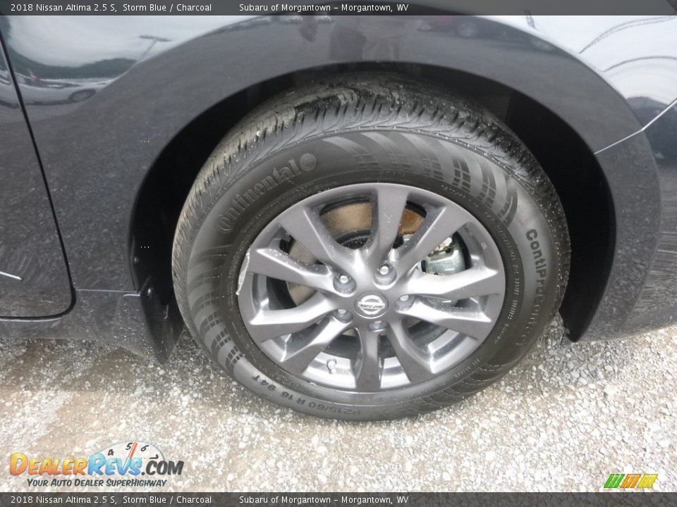2018 Nissan Altima 2.5 S Storm Blue / Charcoal Photo #2