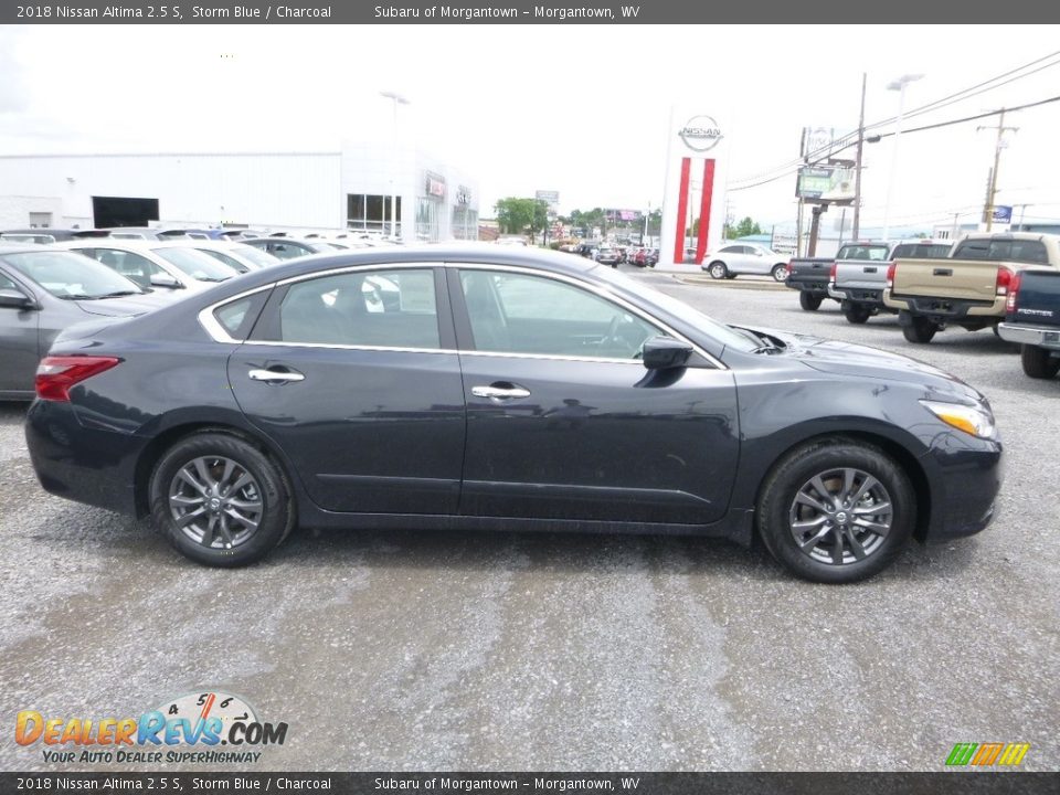 2018 Nissan Altima 2.5 S Storm Blue / Charcoal Photo #3