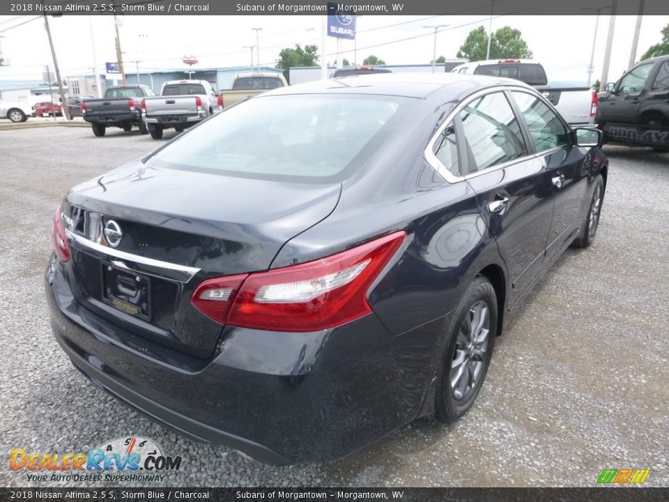 2018 Nissan Altima 2.5 S Storm Blue / Charcoal Photo #4