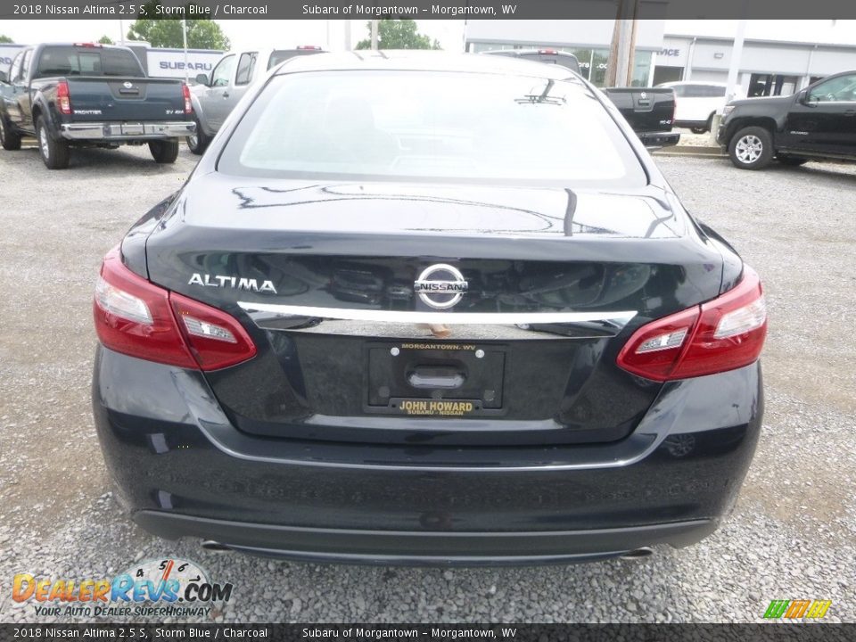 2018 Nissan Altima 2.5 S Storm Blue / Charcoal Photo #5