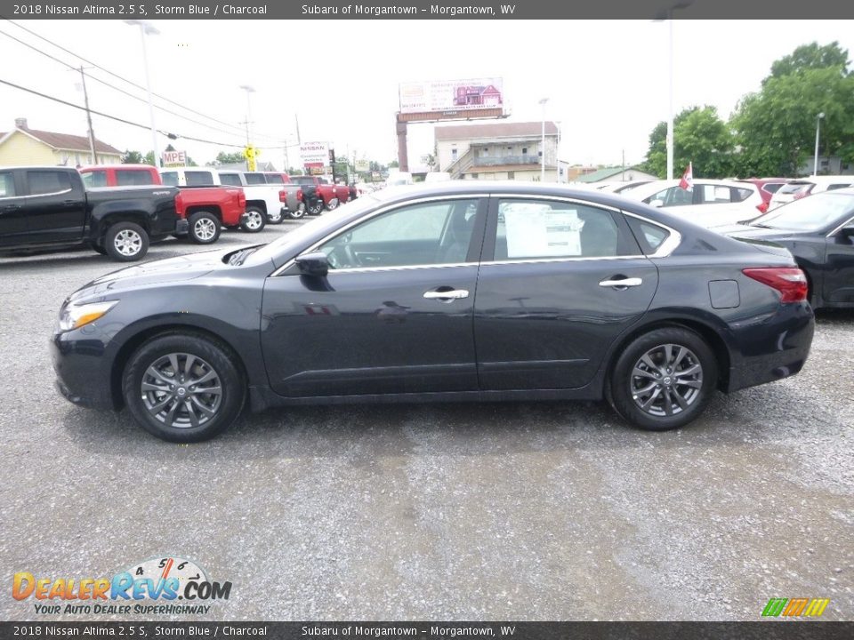 2018 Nissan Altima 2.5 S Storm Blue / Charcoal Photo #7