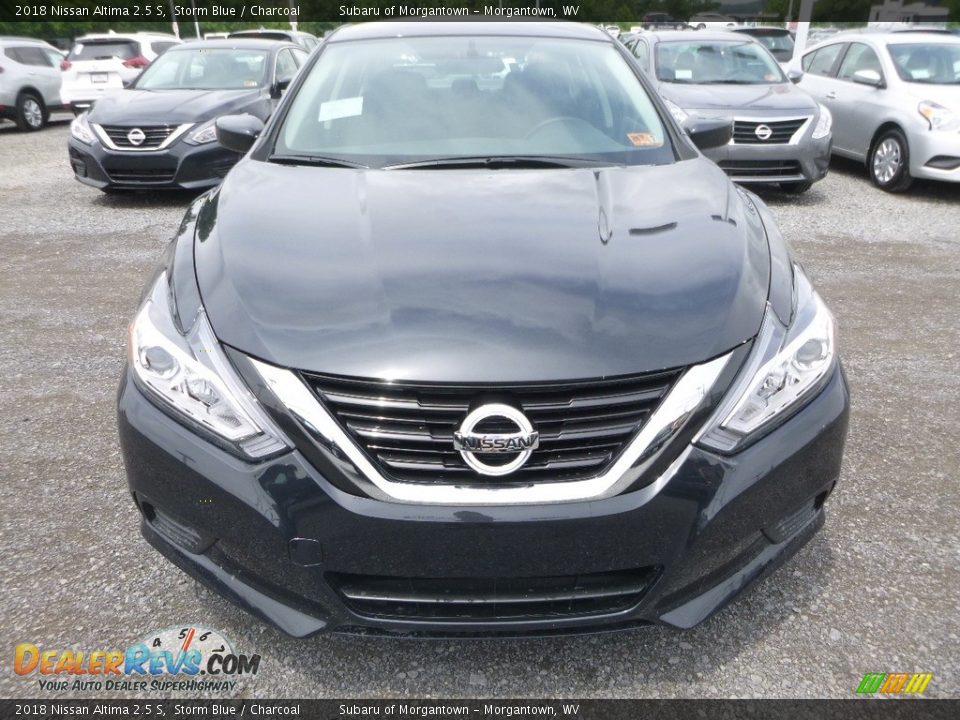 2018 Nissan Altima 2.5 S Storm Blue / Charcoal Photo #9