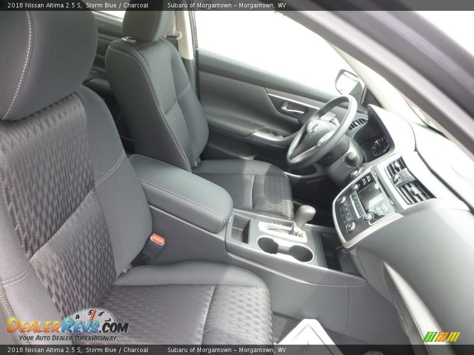 2018 Nissan Altima 2.5 S Storm Blue / Charcoal Photo #10