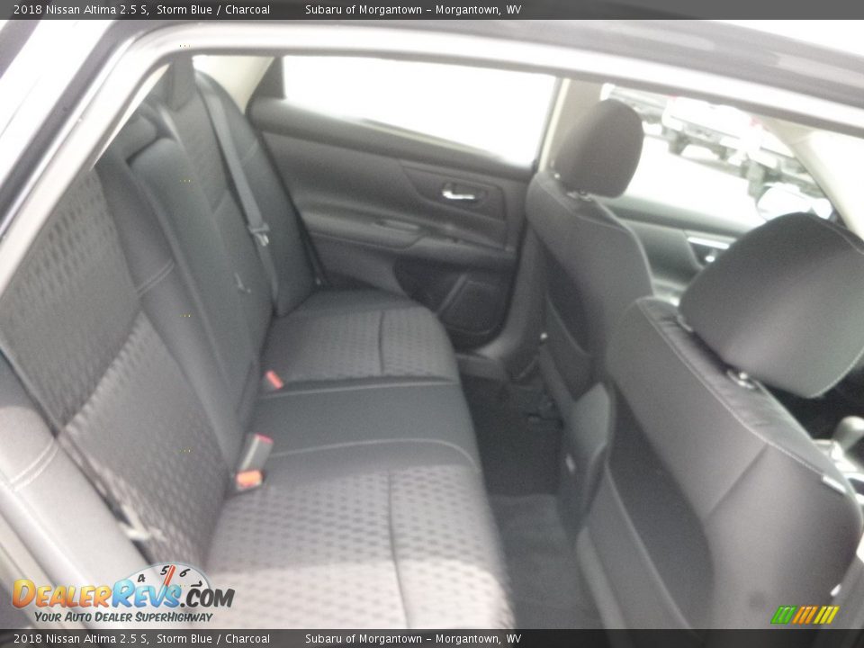 2018 Nissan Altima 2.5 S Storm Blue / Charcoal Photo #12