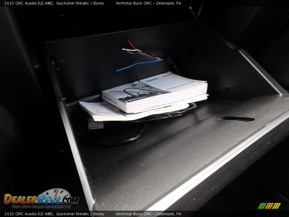 2015 GMC Acadia SLE AWD Quicksilver Metallic / Ebony Photo #30
