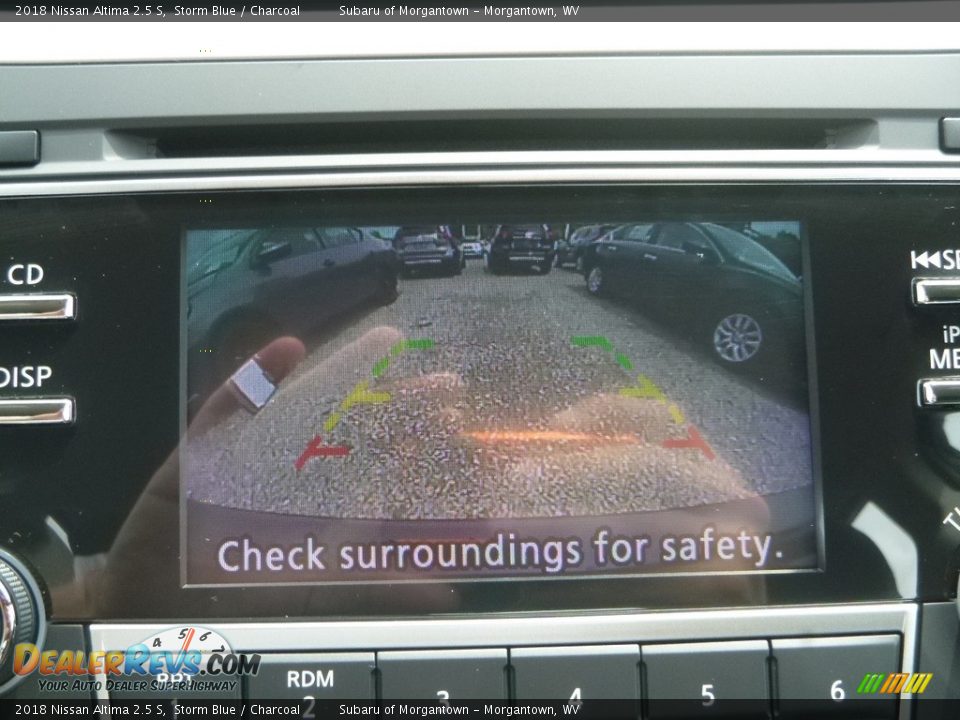 2018 Nissan Altima 2.5 S Storm Blue / Charcoal Photo #18