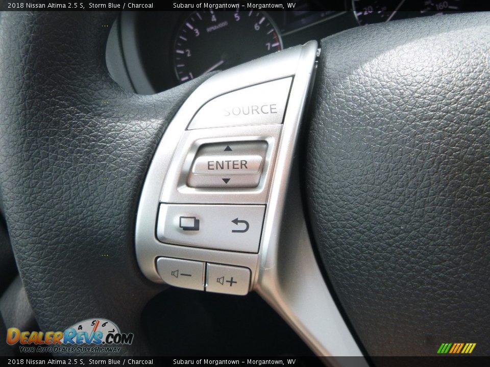 2018 Nissan Altima 2.5 S Storm Blue / Charcoal Photo #20