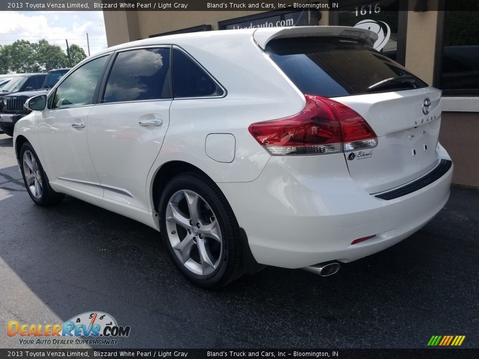 2013 Toyota Venza Limited Blizzard White Pearl / Light Gray Photo #3