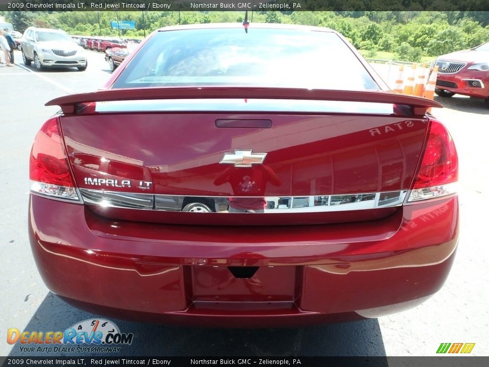 2009 Chevrolet Impala LT Red Jewel Tintcoat / Ebony Photo #11