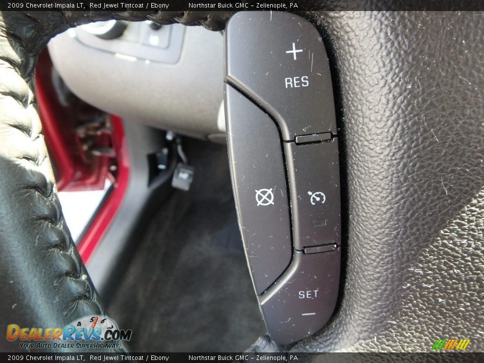2009 Chevrolet Impala LT Red Jewel Tintcoat / Ebony Photo #26