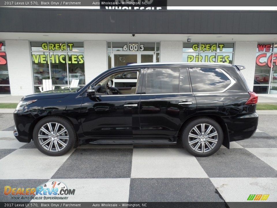 2017 Lexus LX 570 Black Onyx / Parchment Photo #1