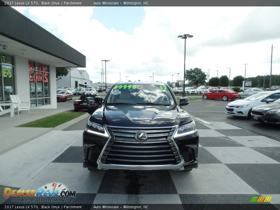 2017 Lexus LX 570 Black Onyx / Parchment Photo #2