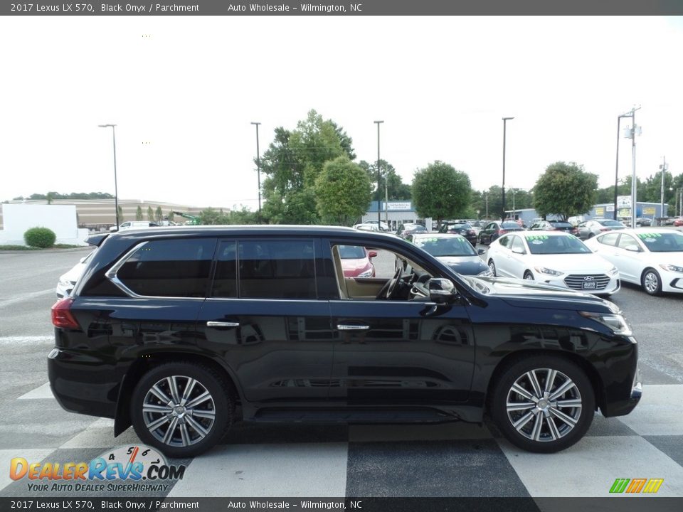 2017 Lexus LX 570 Black Onyx / Parchment Photo #3