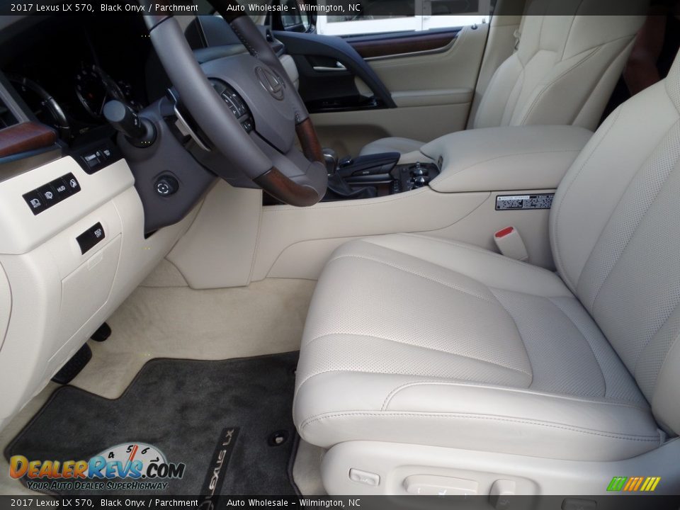 2017 Lexus LX 570 Black Onyx / Parchment Photo #11
