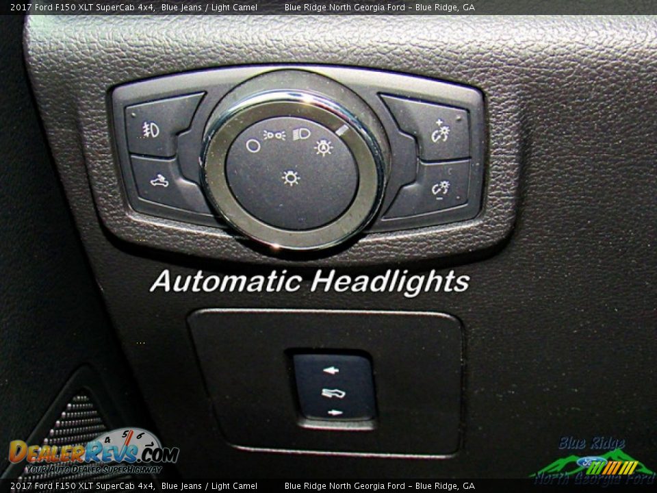 2017 Ford F150 XLT SuperCab 4x4 Blue Jeans / Light Camel Photo #23