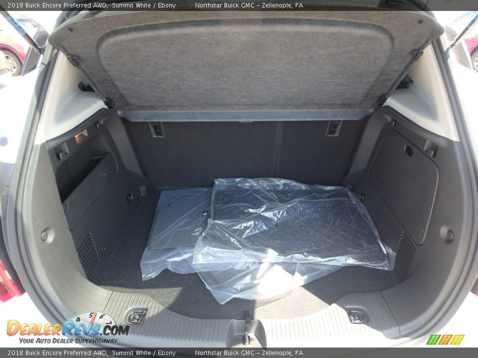 2018 Buick Encore Preferred AWD Summit White / Ebony Photo #7