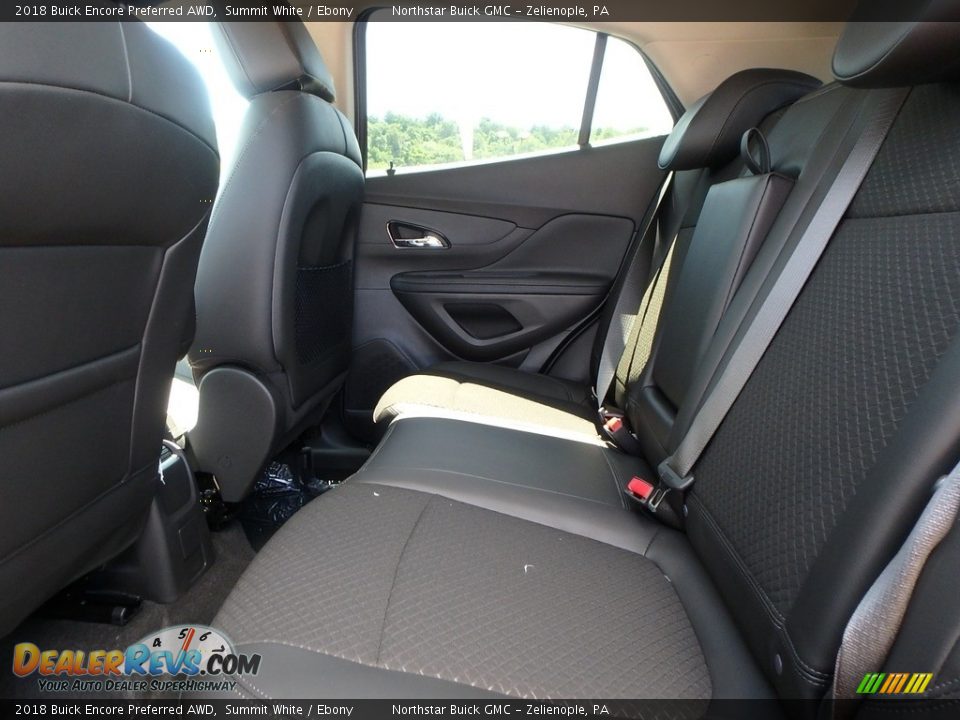 2018 Buick Encore Preferred AWD Summit White / Ebony Photo #12