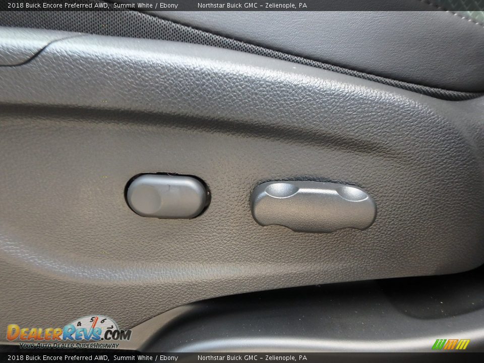 2018 Buick Encore Preferred AWD Summit White / Ebony Photo #15