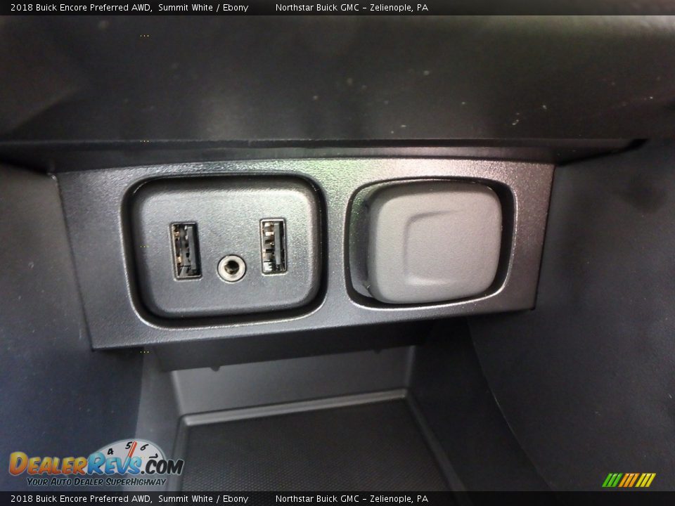 2018 Buick Encore Preferred AWD Summit White / Ebony Photo #20