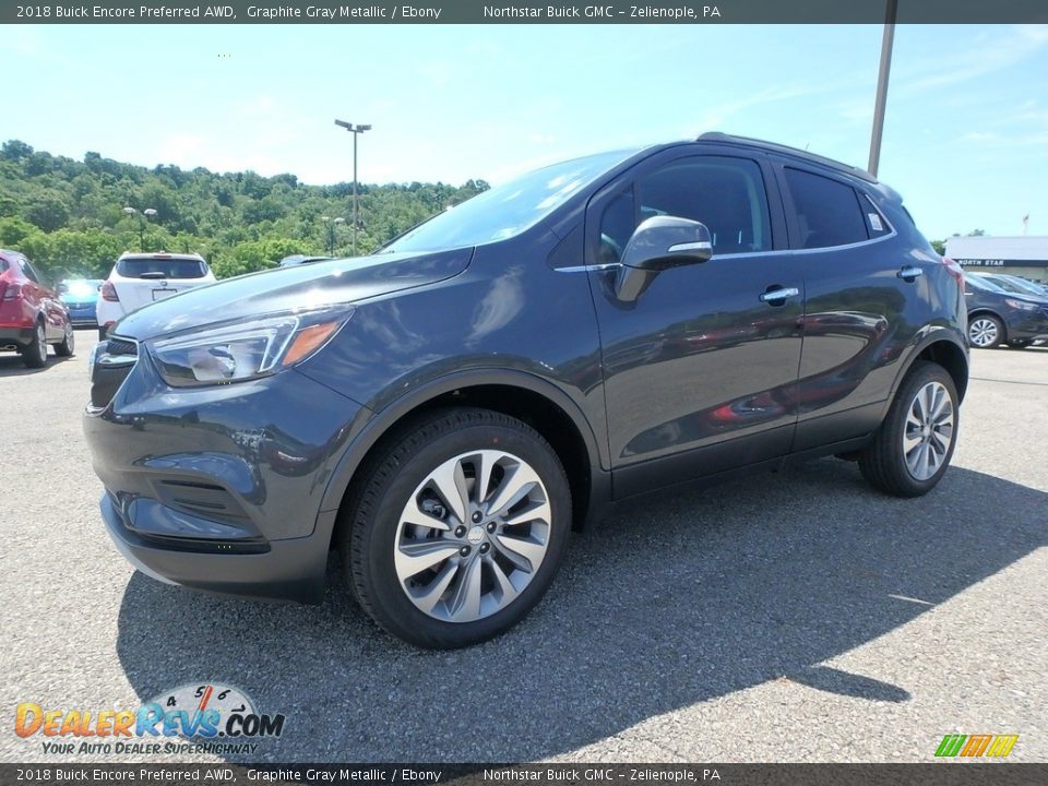 2018 Buick Encore Preferred AWD Graphite Gray Metallic / Ebony Photo #1