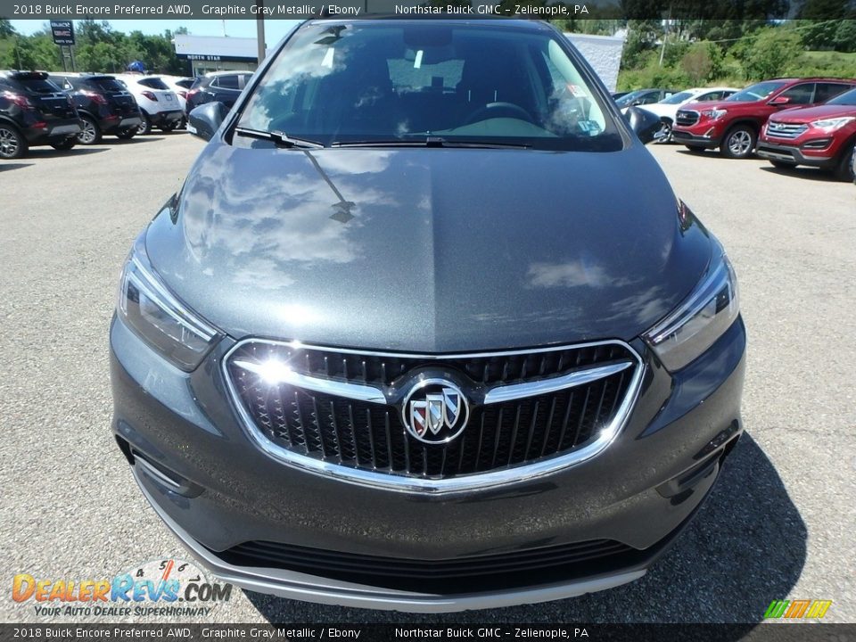 2018 Buick Encore Preferred AWD Graphite Gray Metallic / Ebony Photo #2