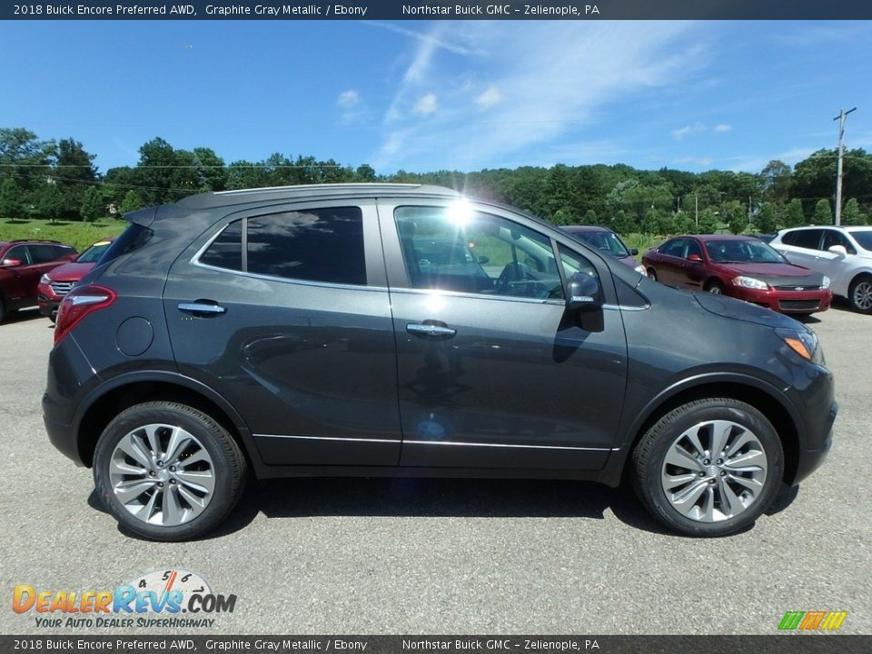2018 Buick Encore Preferred AWD Graphite Gray Metallic / Ebony Photo #4