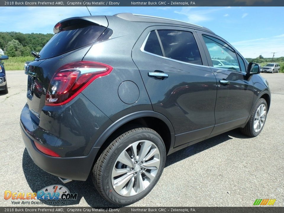 2018 Buick Encore Preferred AWD Graphite Gray Metallic / Ebony Photo #5