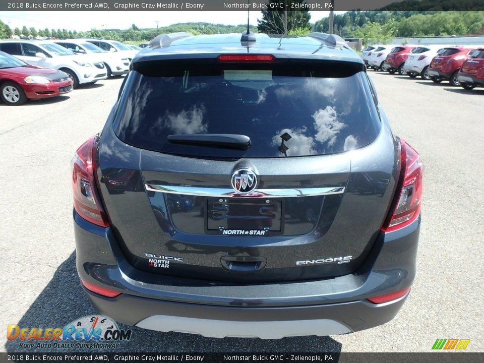 2018 Buick Encore Preferred AWD Graphite Gray Metallic / Ebony Photo #6