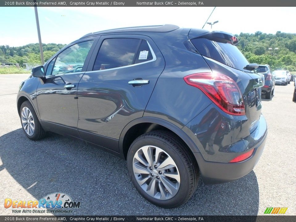 2018 Buick Encore Preferred AWD Graphite Gray Metallic / Ebony Photo #8