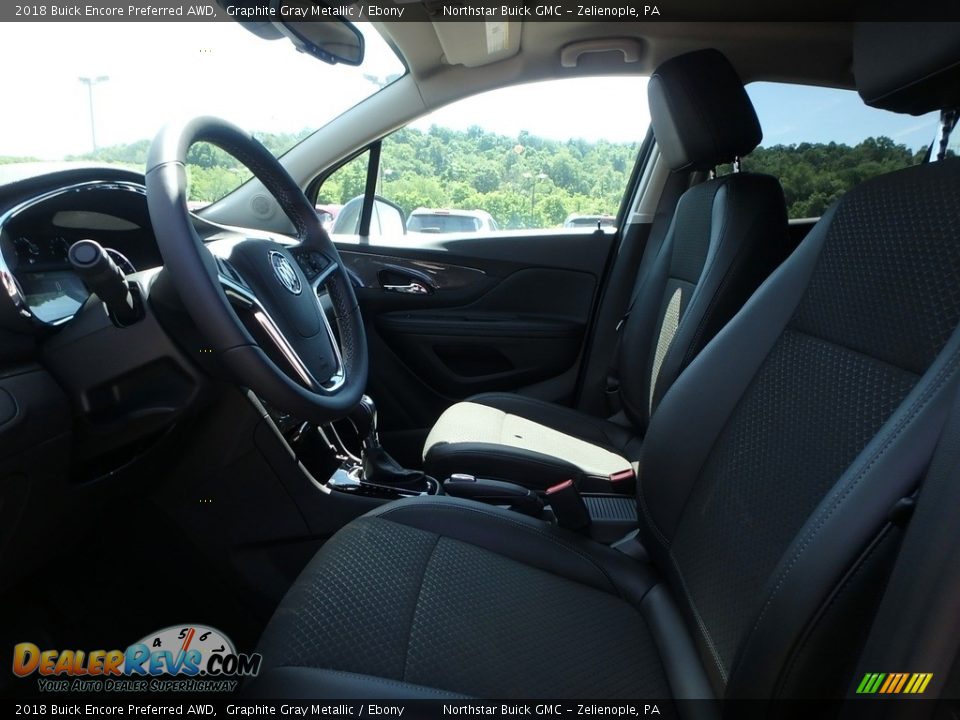 2018 Buick Encore Preferred AWD Graphite Gray Metallic / Ebony Photo #11