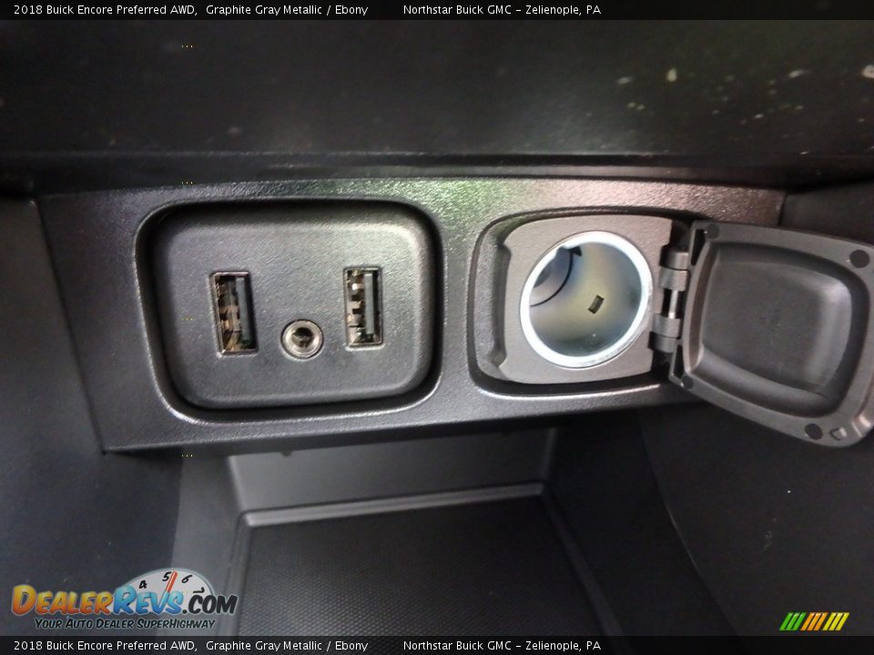 2018 Buick Encore Preferred AWD Graphite Gray Metallic / Ebony Photo #18
