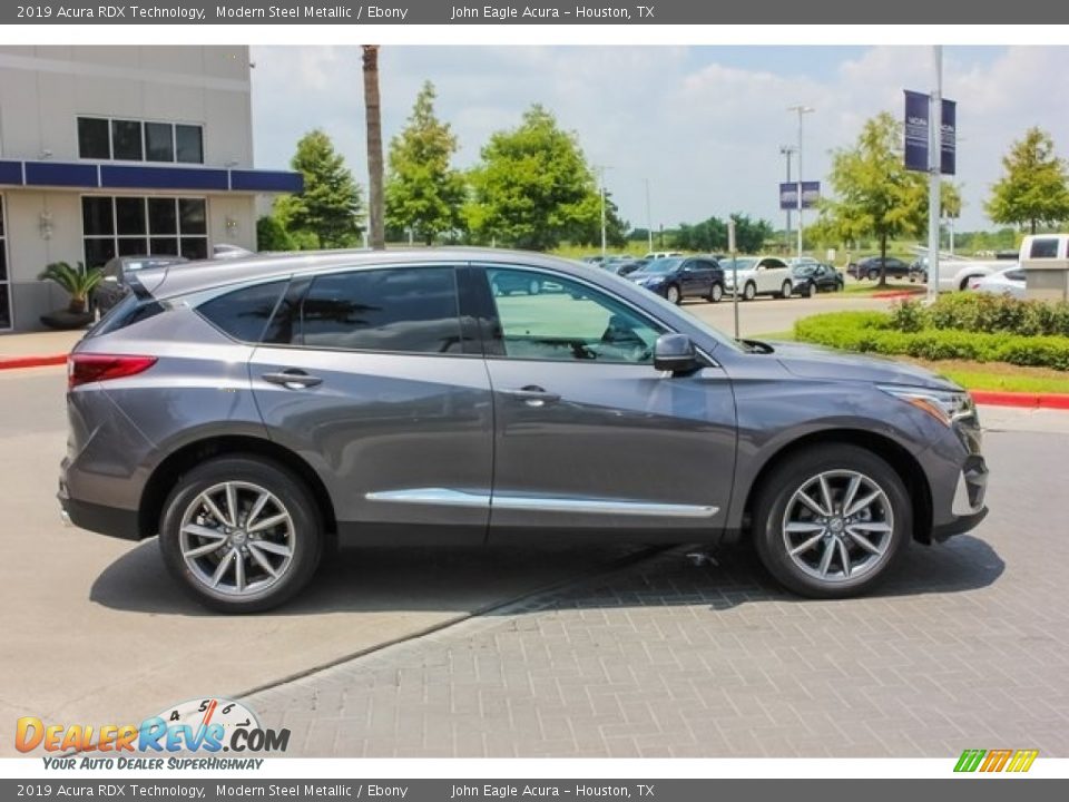 2019 Acura RDX Technology Modern Steel Metallic / Ebony Photo #9