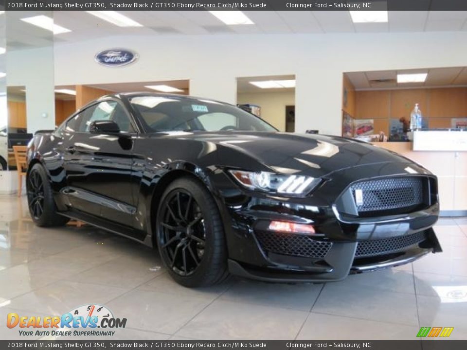 Front 3/4 View of 2018 Ford Mustang Shelby GT350 Photo #1