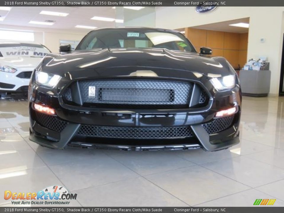 2018 Ford Mustang Shelby GT350 Shadow Black / GT350 Ebony Recaro Cloth/Miko Suede Photo #2