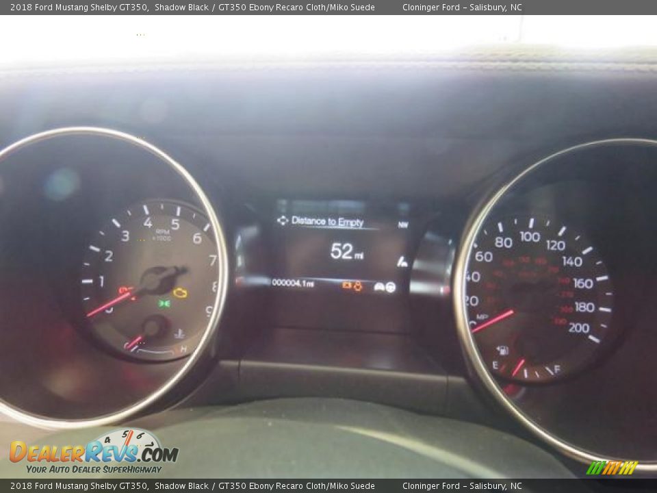 2018 Ford Mustang Shelby GT350 Shadow Black / GT350 Ebony Recaro Cloth/Miko Suede Photo #11