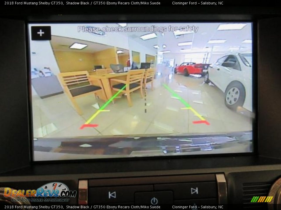 2018 Ford Mustang Shelby GT350 Shadow Black / GT350 Ebony Recaro Cloth/Miko Suede Photo #14