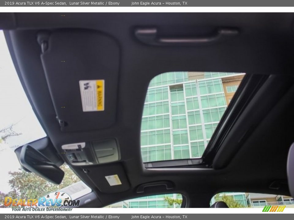 2019 Acura TLX V6 A-Spec Sedan Lunar Silver Metallic / Ebony Photo #15