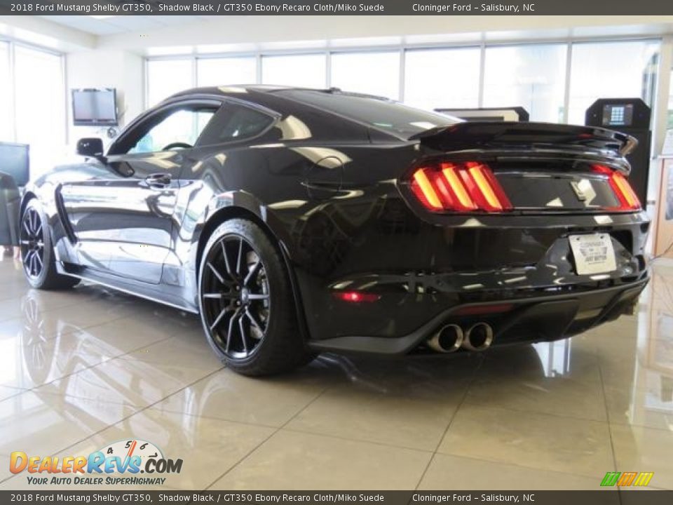 2018 Ford Mustang Shelby GT350 Shadow Black / GT350 Ebony Recaro Cloth/Miko Suede Photo #21
