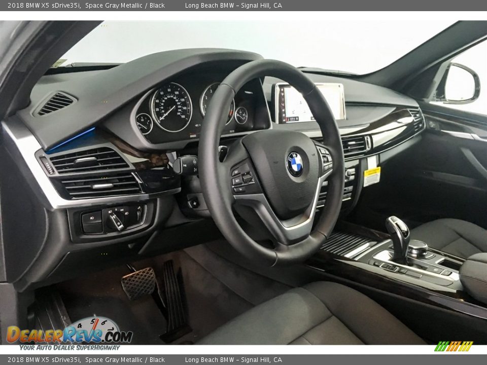 2018 BMW X5 sDrive35i Space Gray Metallic / Black Photo #5