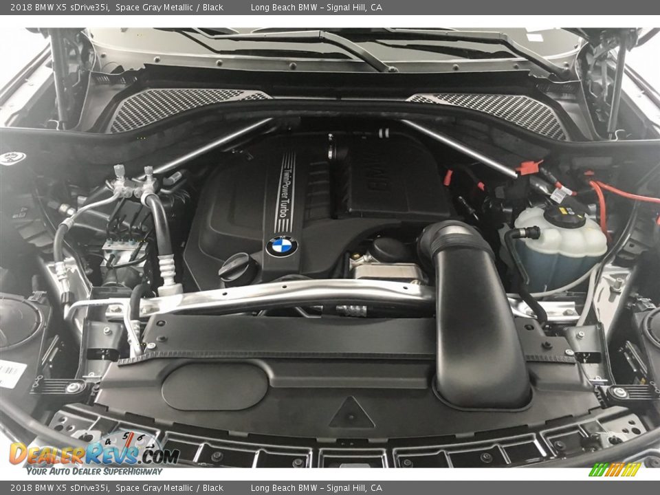 2018 BMW X5 sDrive35i Space Gray Metallic / Black Photo #8