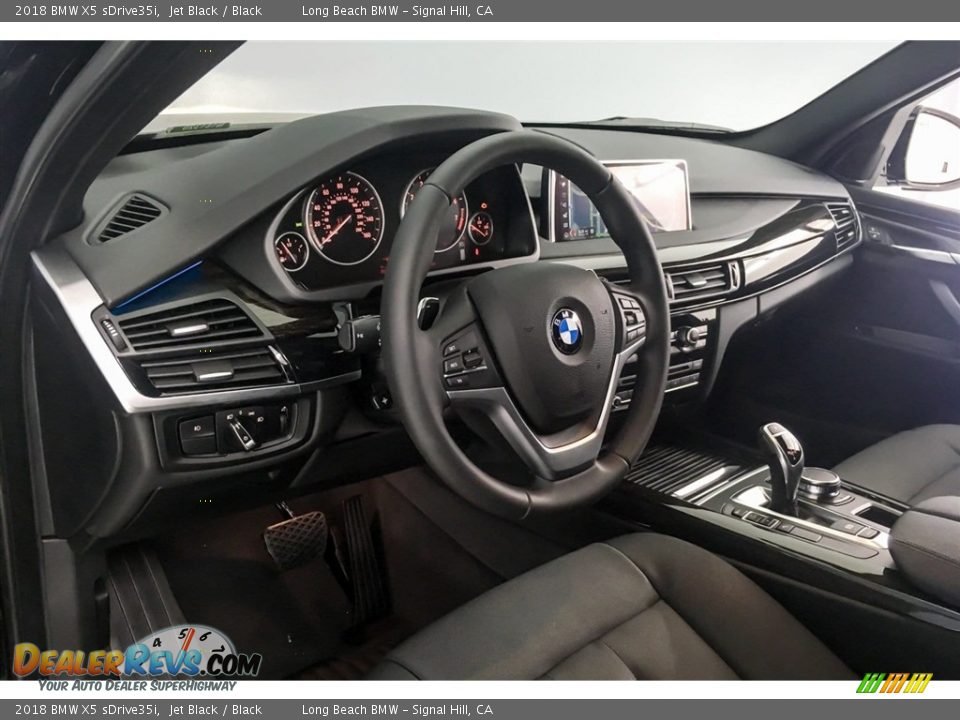 2018 BMW X5 sDrive35i Jet Black / Black Photo #5