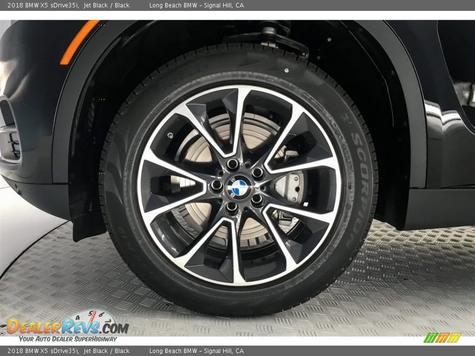2018 BMW X5 sDrive35i Jet Black / Black Photo #9