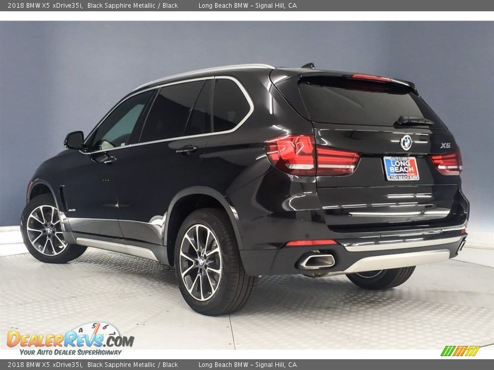 2018 BMW X5 xDrive35i Black Sapphire Metallic / Black Photo #3