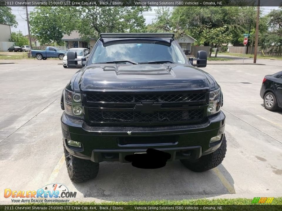 2013 Chevrolet Silverado 2500HD LTZ Crew Cab 4x4 Black / Ebony Photo #1