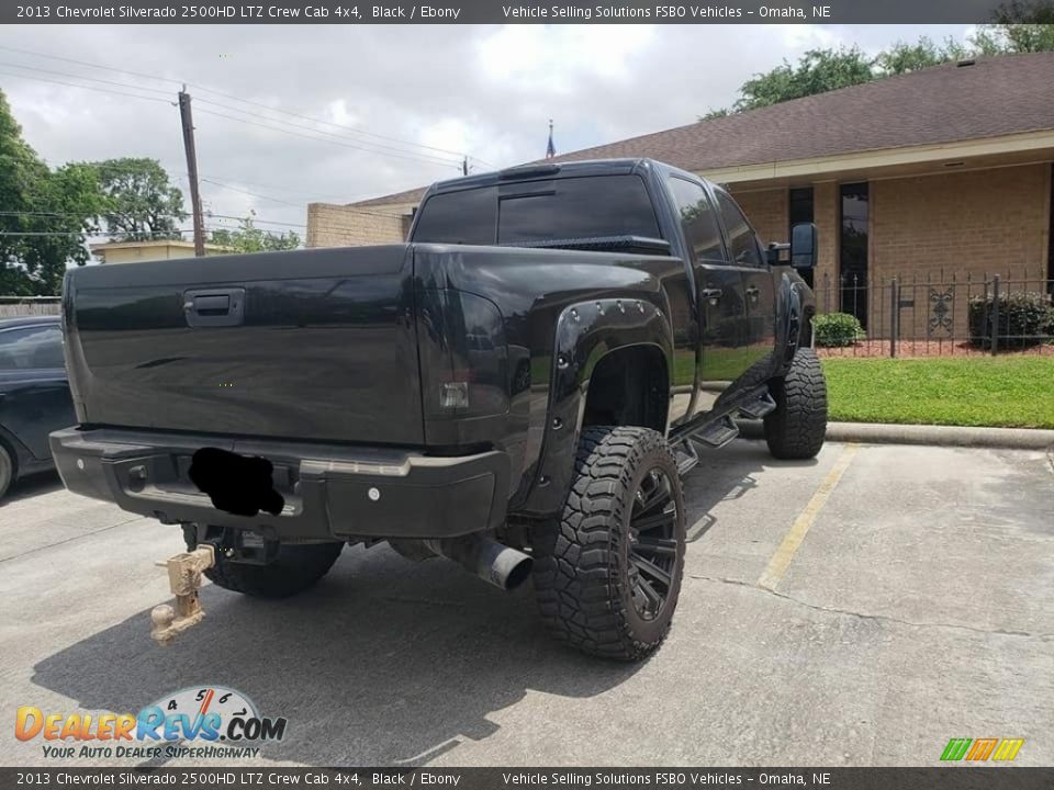 2013 Chevrolet Silverado 2500HD LTZ Crew Cab 4x4 Black / Ebony Photo #3