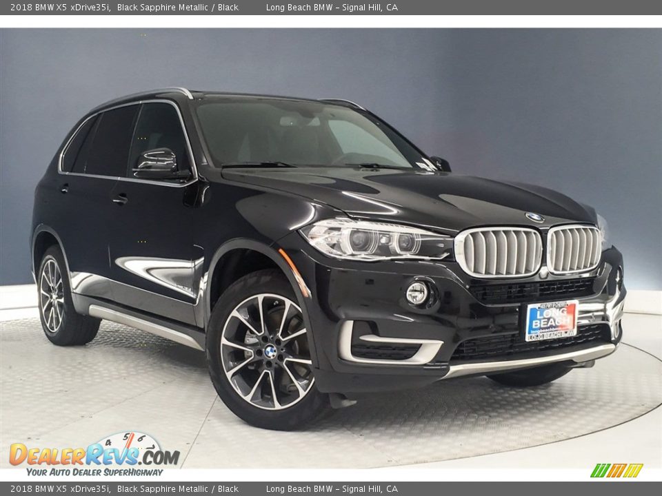 2018 BMW X5 xDrive35i Black Sapphire Metallic / Black Photo #12