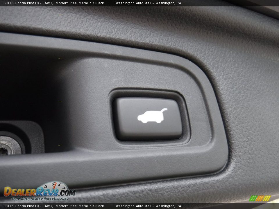2016 Honda Pilot EX-L AWD Modern Steel Metallic / Black Photo #27